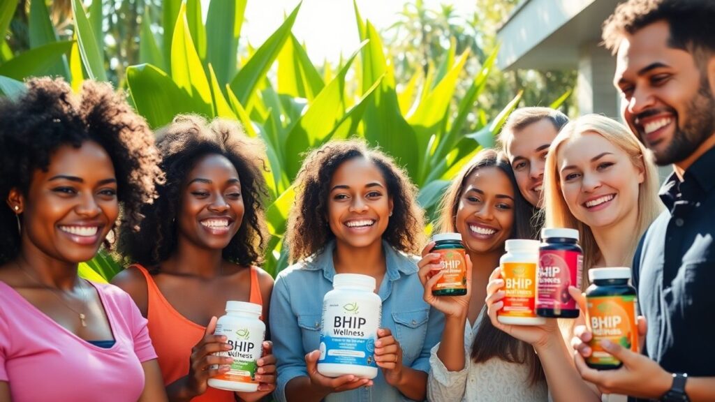 BHIP Wellness supplements for a healthier life.