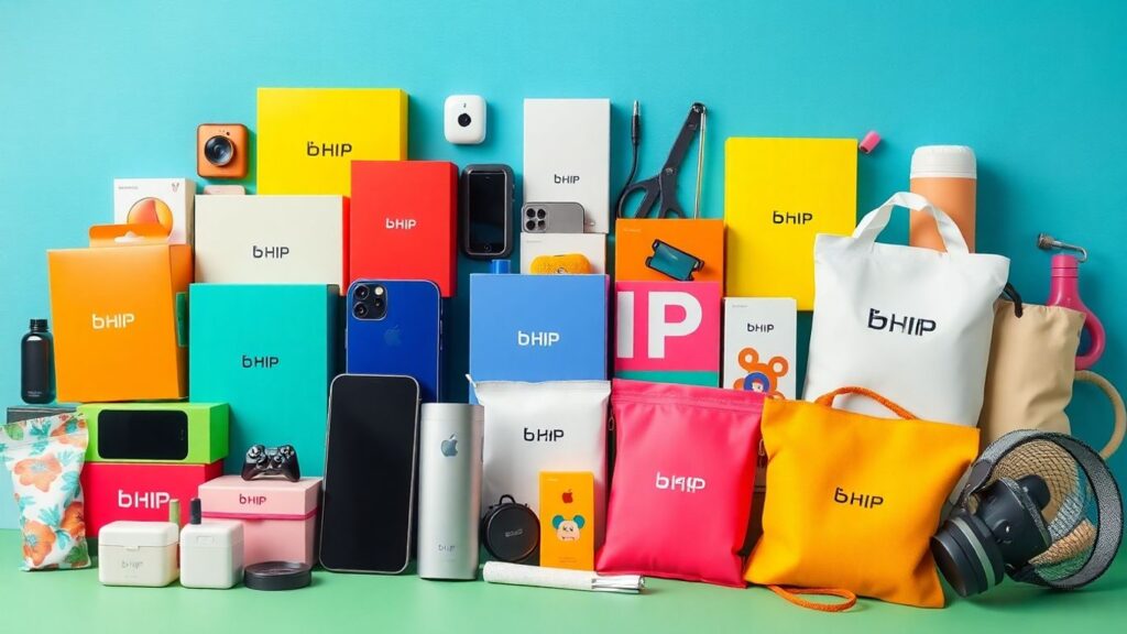 BHIP products collage